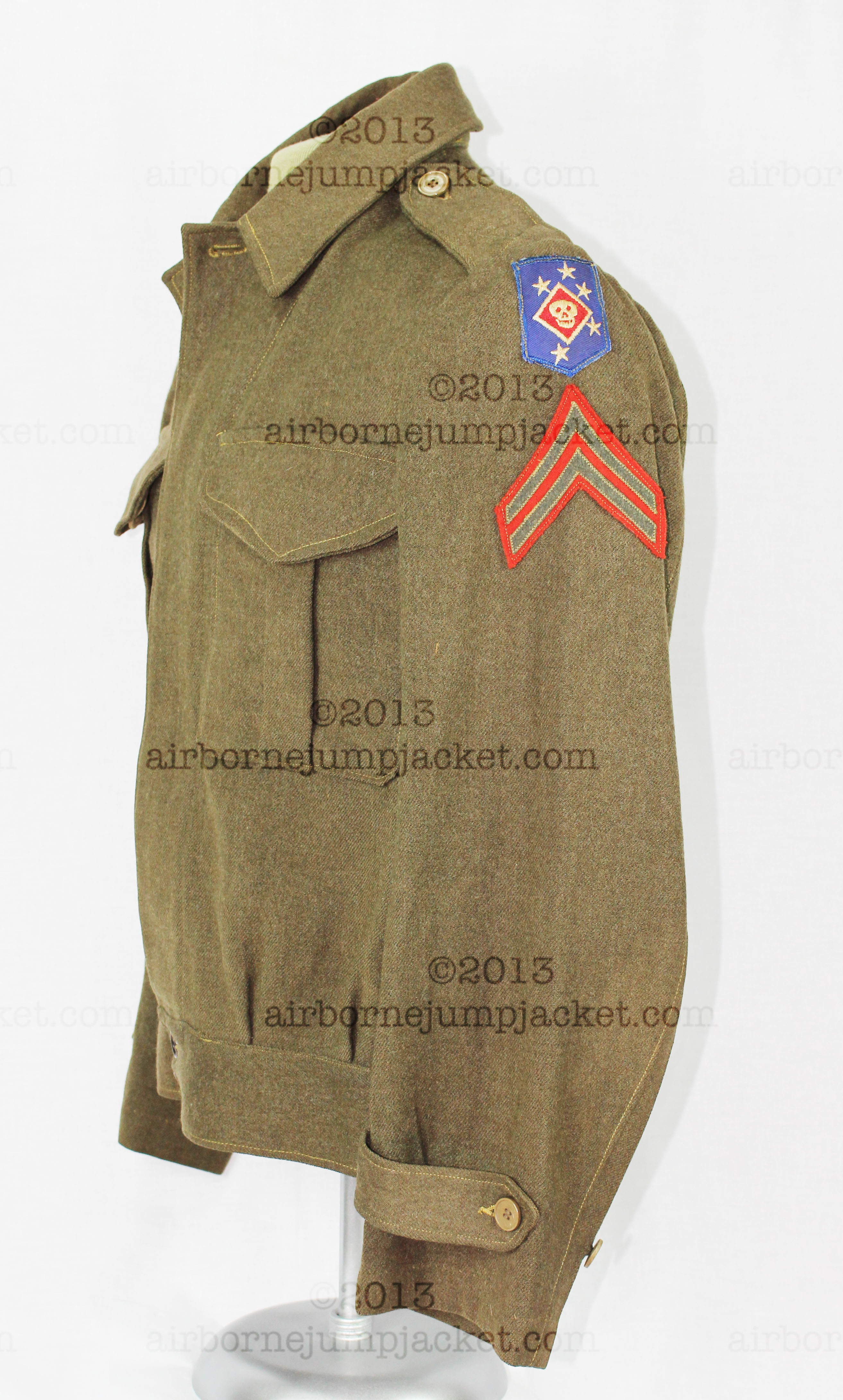 Original U.S. Early WWII USMC Patch Set: Paramarine 1st Parachute Batt –  International Military Antiques